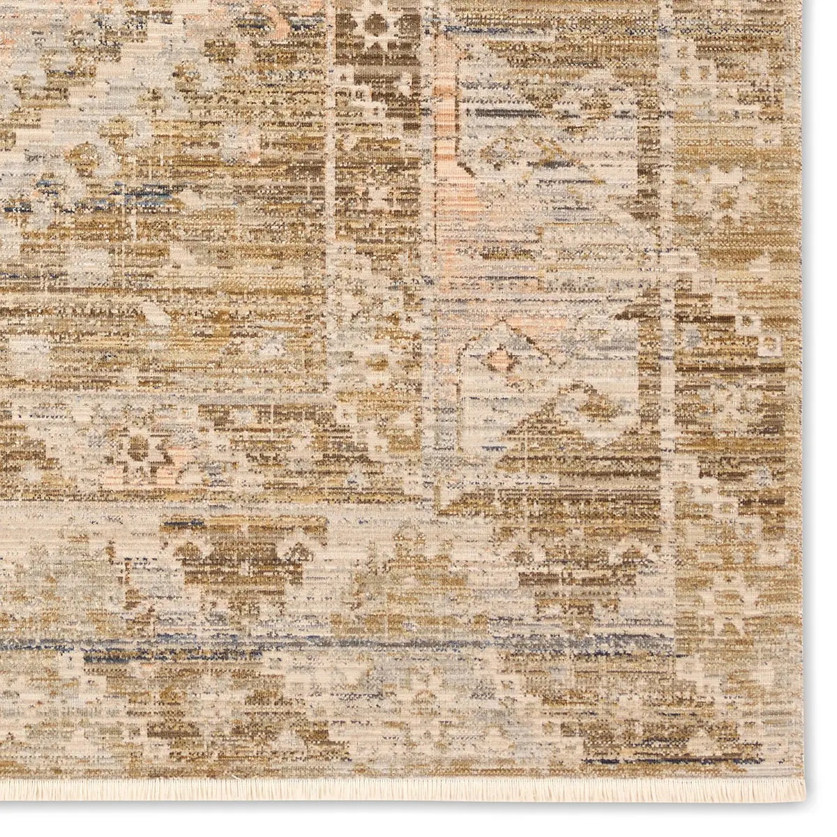 Outdoor Rugs Tejal TEJ01 Ivory - Beige Machine Made Rug