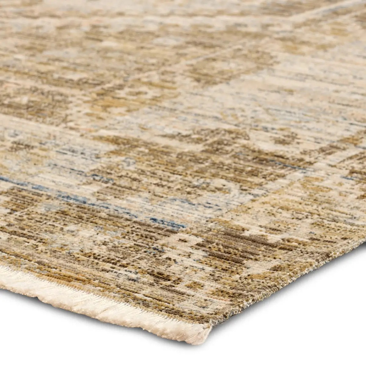 Outdoor Rugs Tejal TEJ01 Ivory - Beige Machine Made Rug