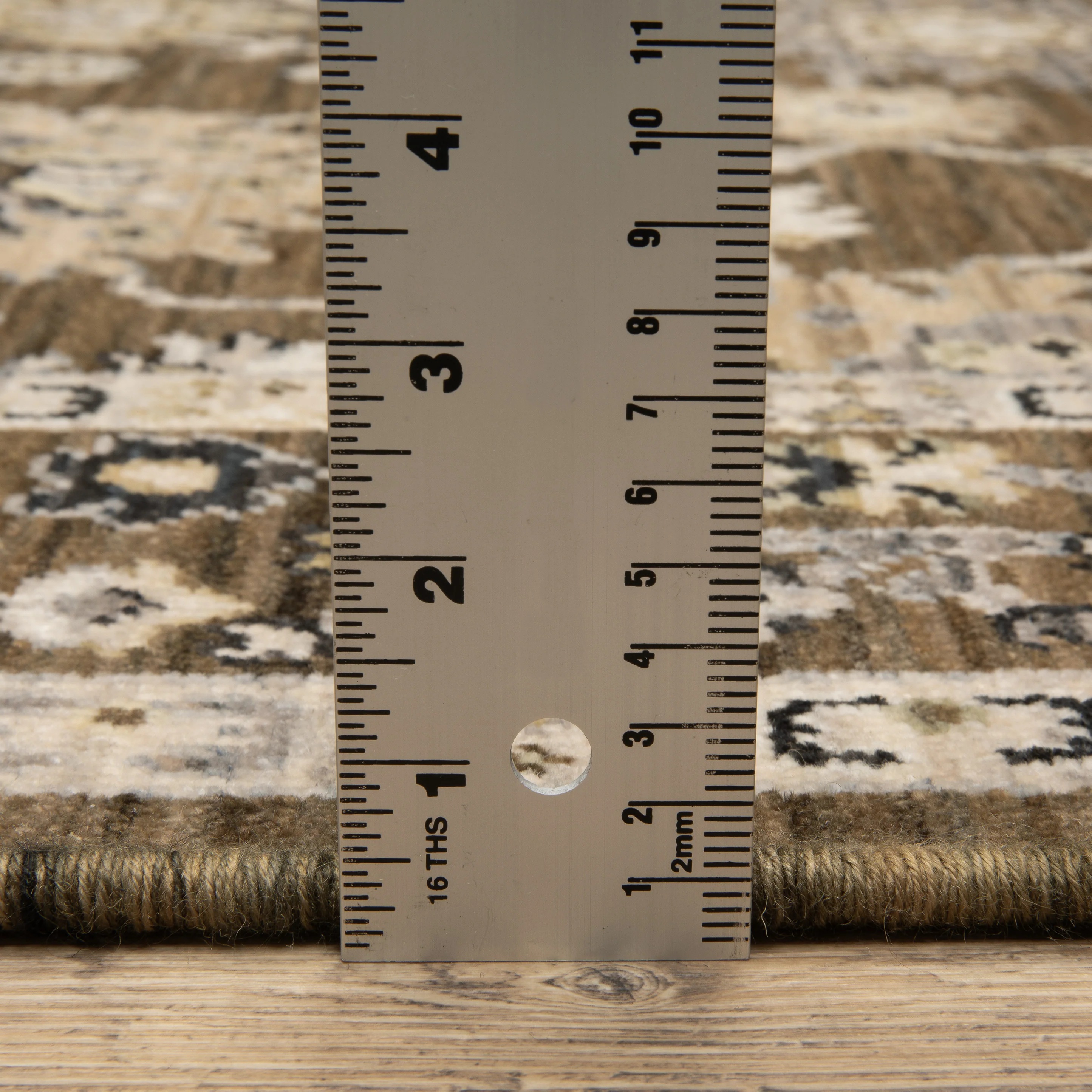 Oushak Rugs Acacia ACA01 Lt. Brown - Chocolate Machine Made Rug