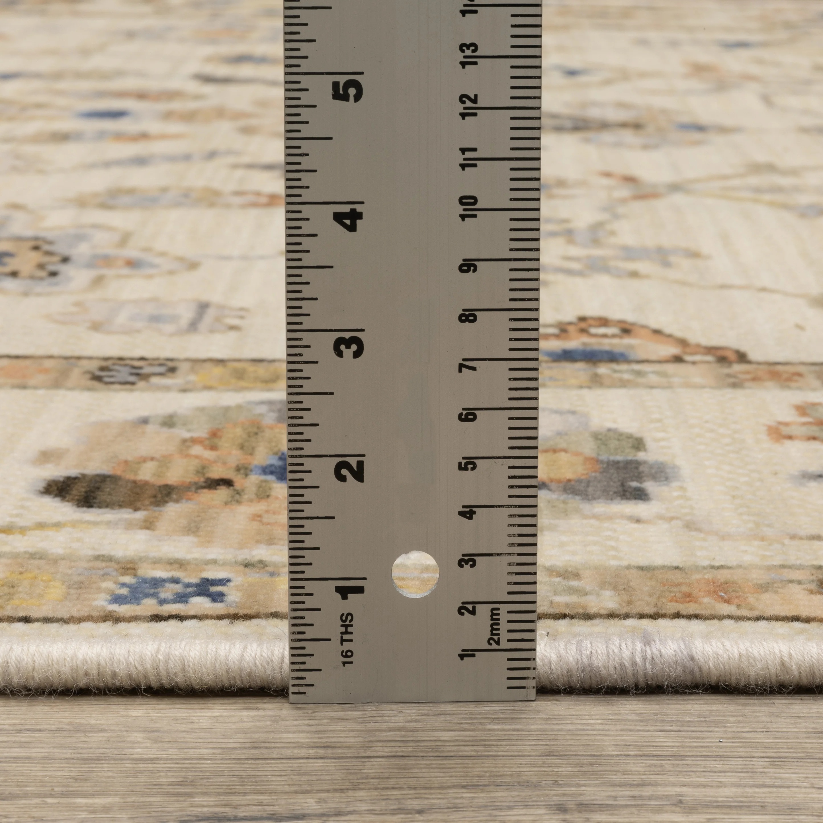 Oushak Rugs Acacia ACA13 Ivory - Beige Machine Made Rug