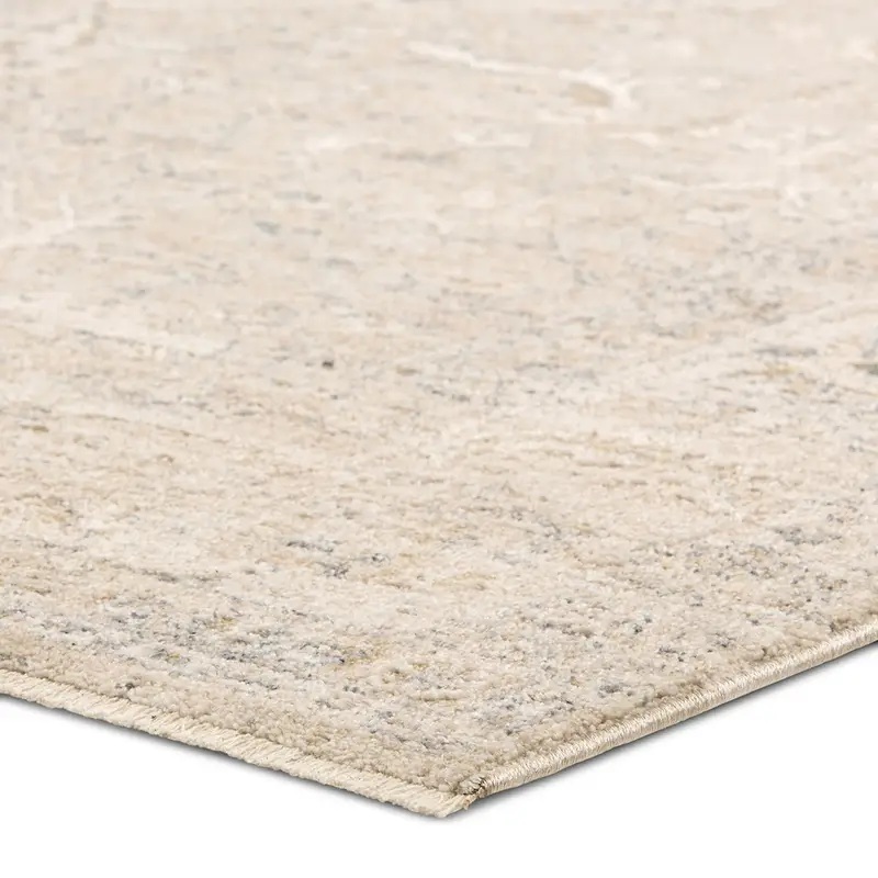 Oushak Rugs Vekhea VEK02 Lt. Grey - Grey & Ivory - Beige Machine Made Rug