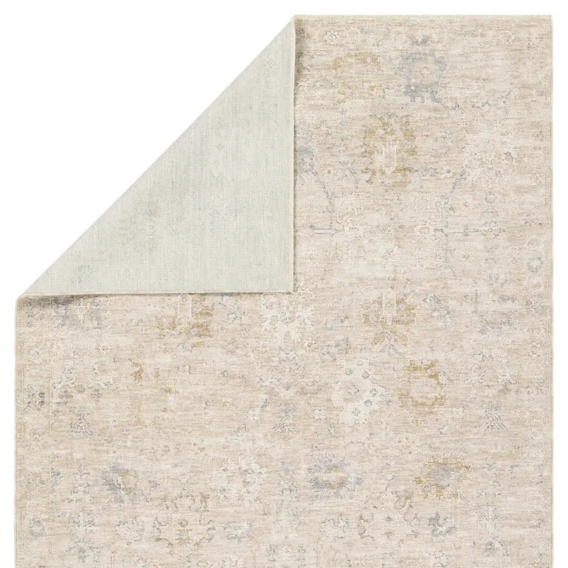 Oushak Rugs Vekhea VEK04 Ivory - Beige Machine Made Rug