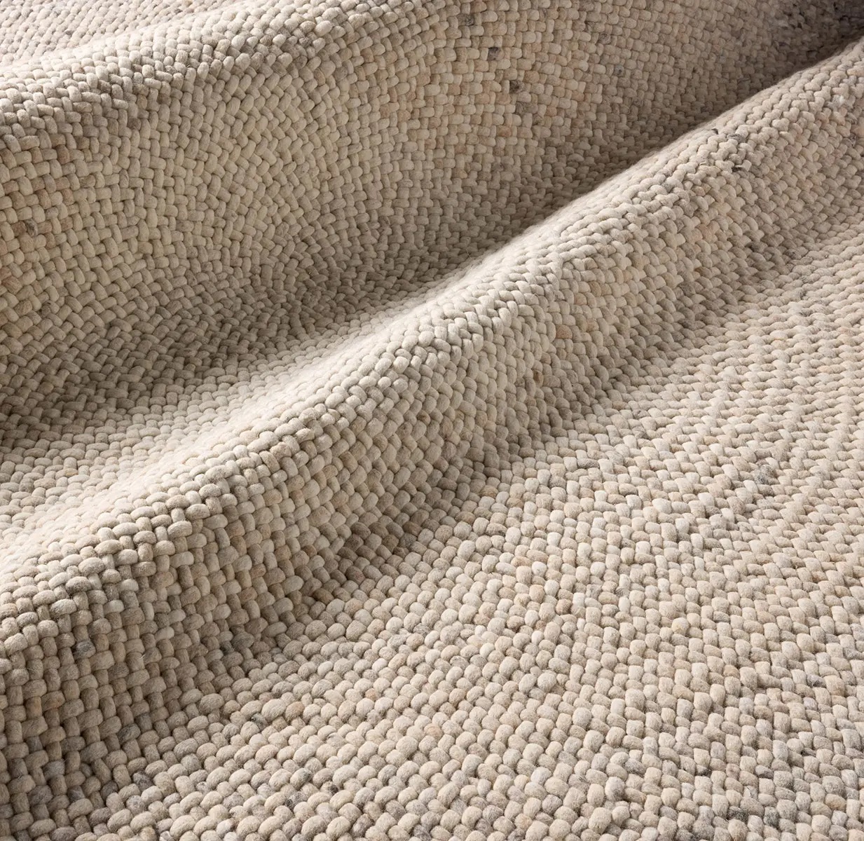 Octagon, Square & Round Rugs Woven Radius WRS01 Ivory - Beige & Lt. Brown - Chocolate Hand Woven Rug