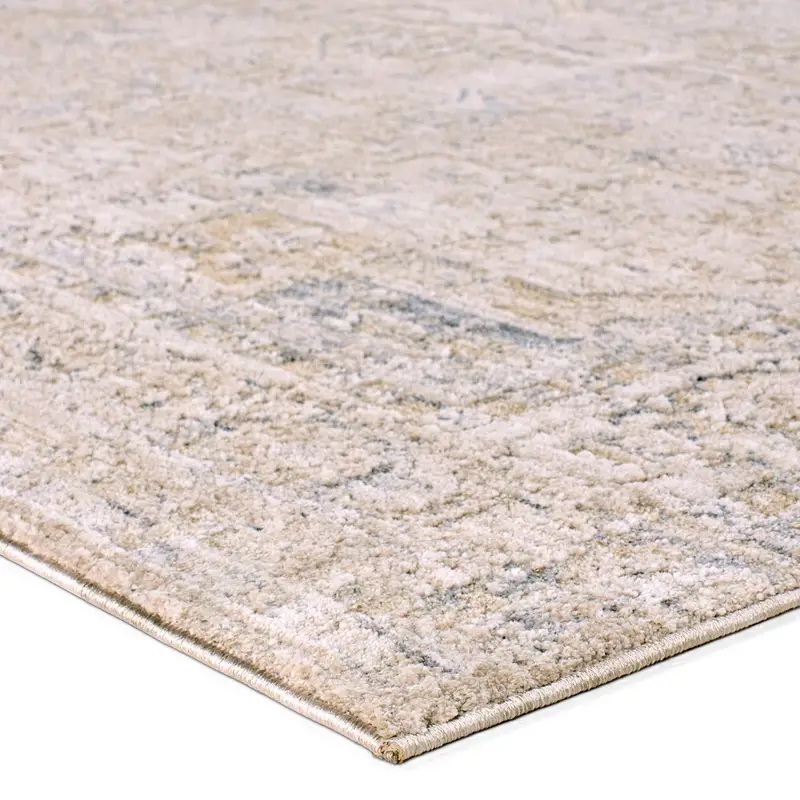 Traditional & Oriental Rugs Zarif ZAR03 Ivory - Beige Machine Made Rug