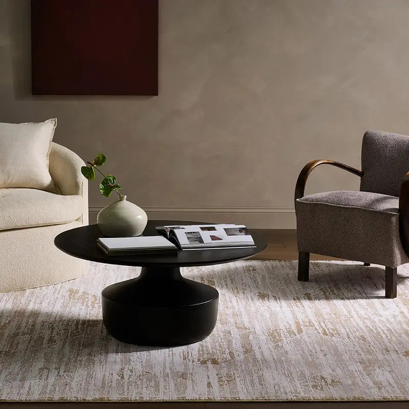 Traditional & Oriental Rugs Zarif ZAR07 Ivory - Beige Machine Made Rug