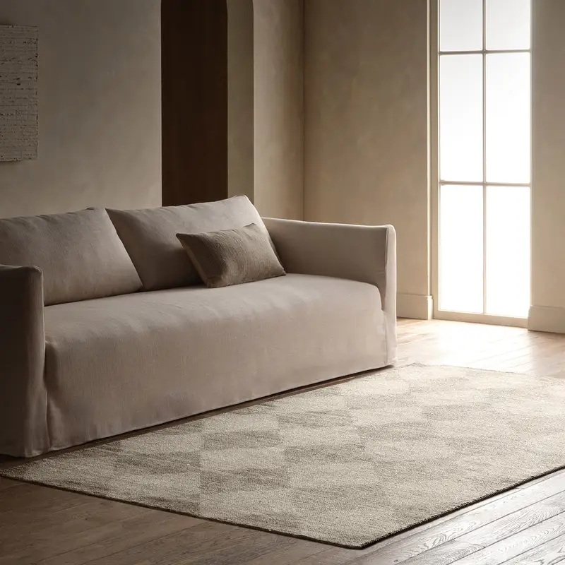 Casual Rugs & Solid Rugs Tesorino TRN04 Ivory - Beige & Other Hand Woven Rug