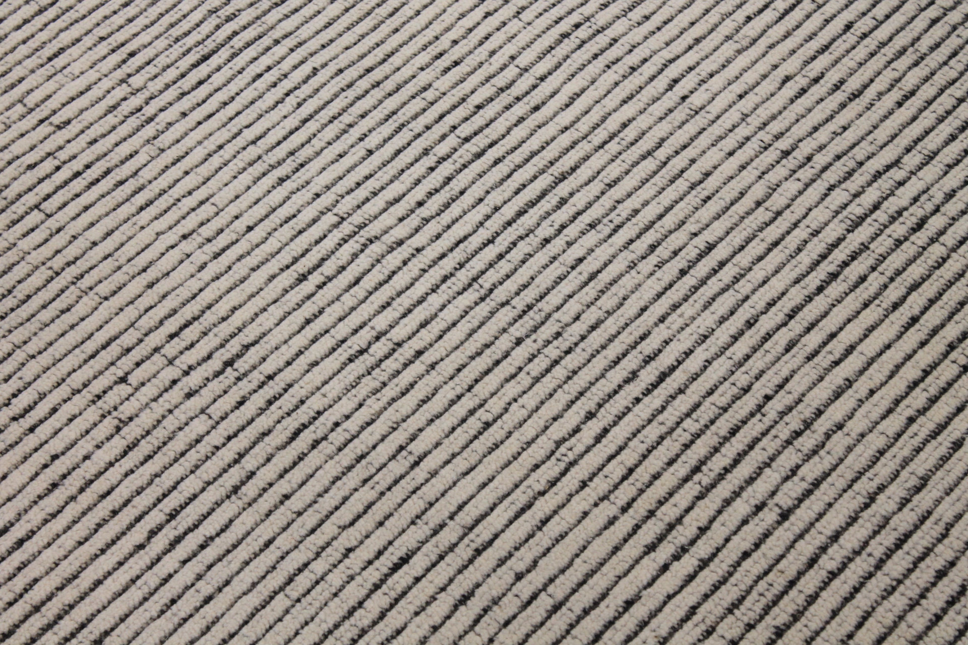 Casual Rugs & Solid Rugs Casbah R-3  029339 Ivory - Beige & Black - Charcoal Hand Knotted Rug