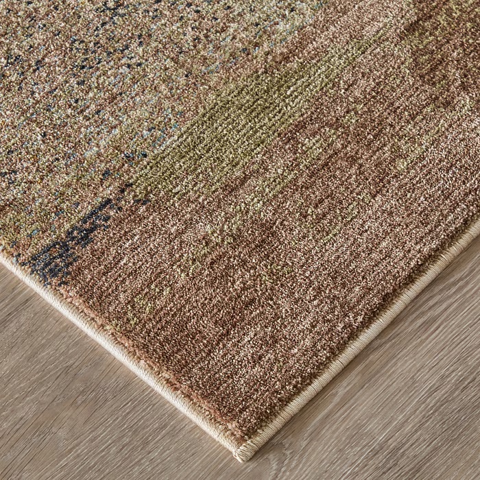 Contemporary Rugs & Transitional Rugs Pearson 39SBF Green & Ivory - Beige Machine Made Rug