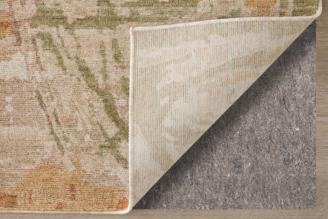 Contemporary Rugs & Transitional Rugs Pearson 39SRF Ivory - Beige & Green Machine Made Rug