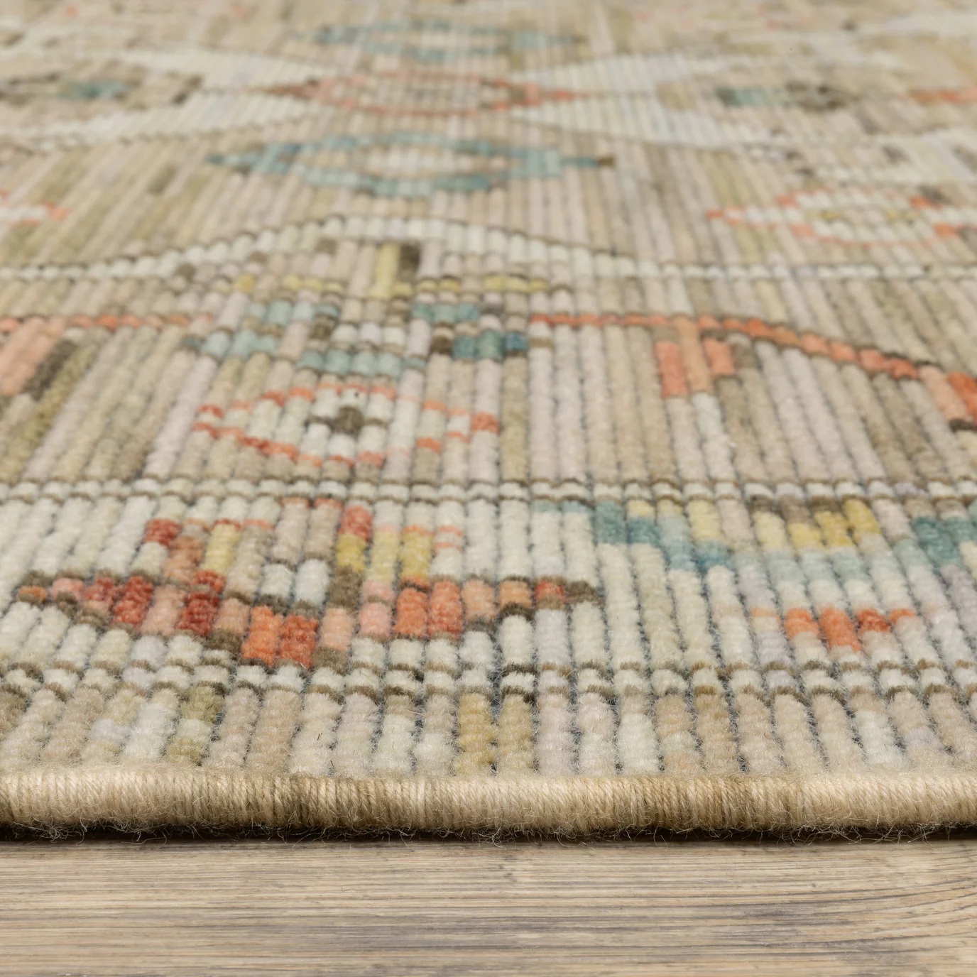 Antique Style Rugs Legacy LGY08 Ivory - Beige Machine Made Rug