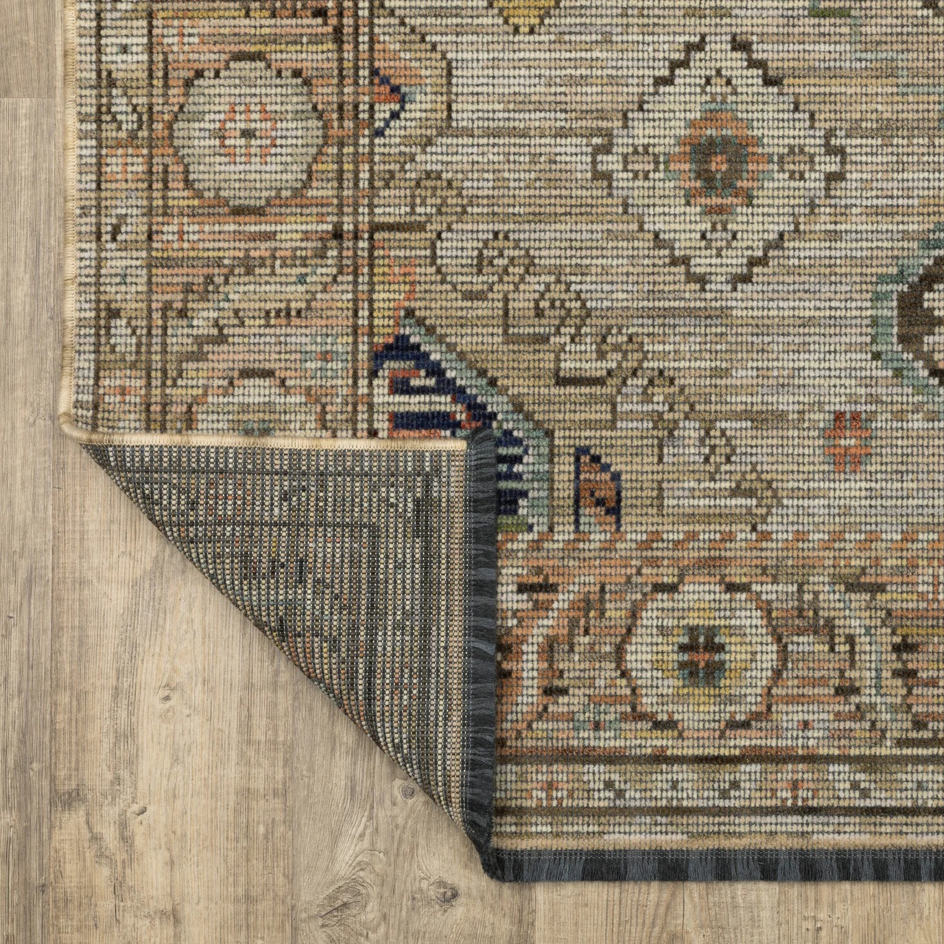 Antique Style Rugs Legacy LGY11 Ivory - Beige Machine Made Rug