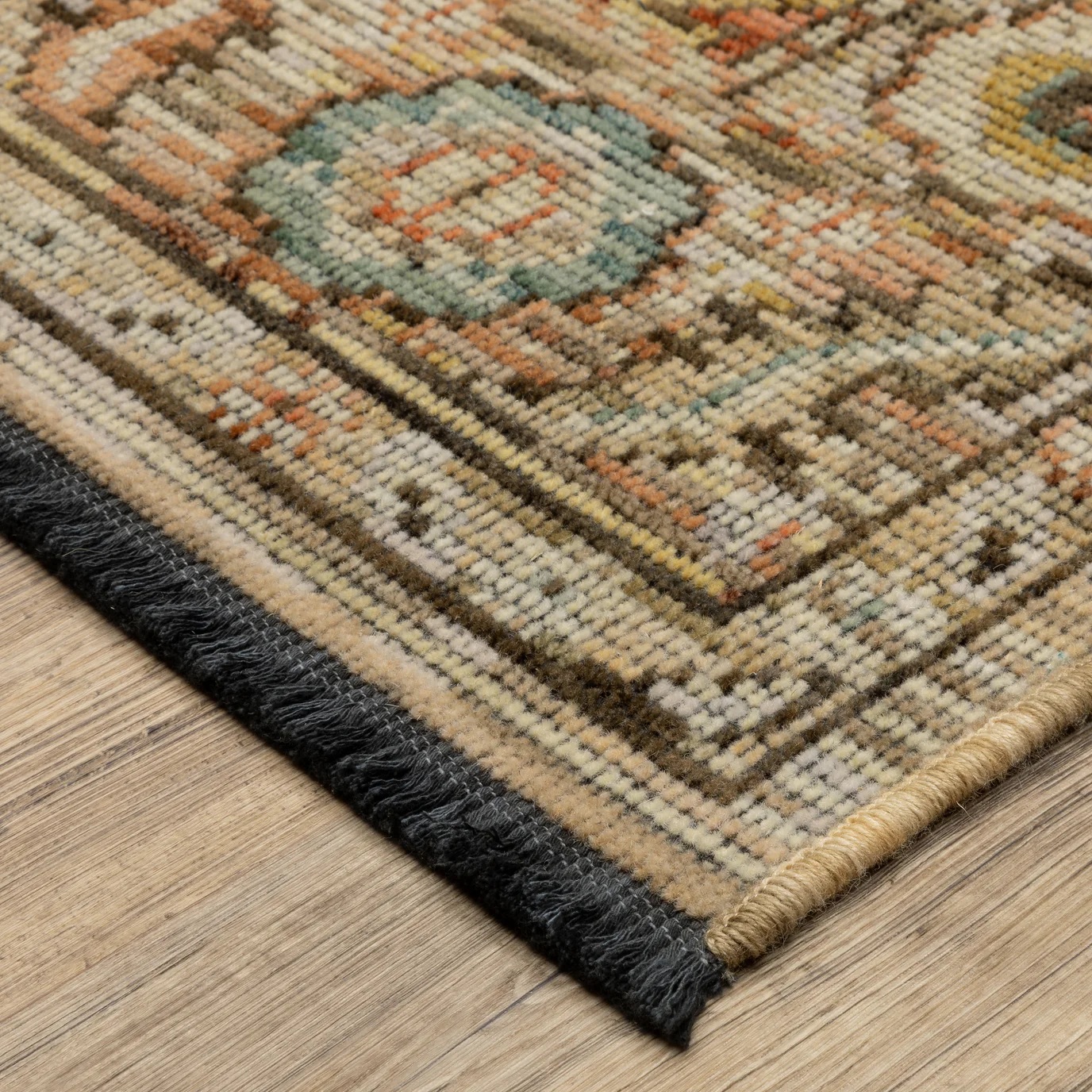 Antique Style Rugs Legacy LGY11 Ivory - Beige Machine Made Rug