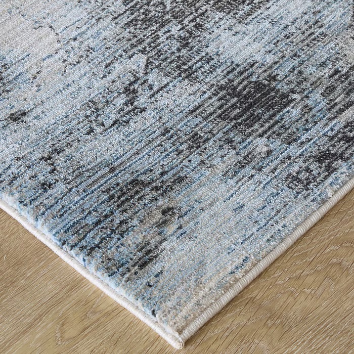 Contemporary Rugs & Transitional Rugs Sonora 39U9F Blue/Beige Lt. Blue - Blue & Ivory - Beige Machine Made Rug