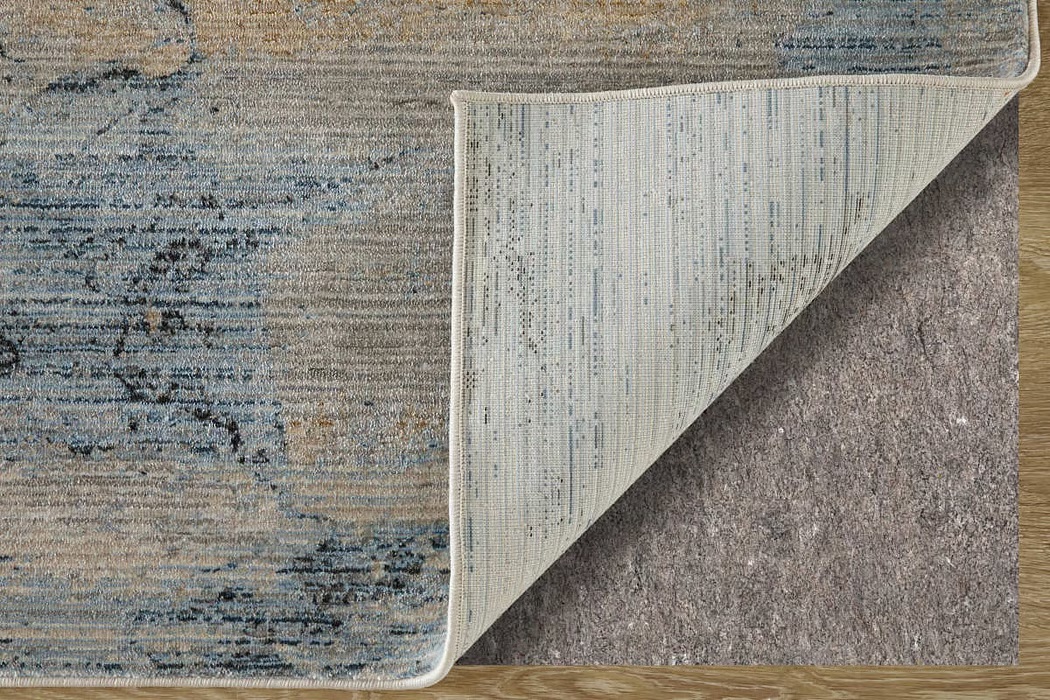 Contemporary Rugs & Transitional Rugs Sonora 39U9F Blue/Beige Lt. Blue - Blue & Ivory - Beige Machine Made Rug