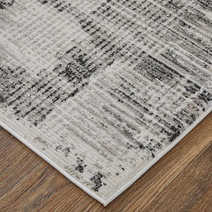 Contemporary Rugs & Transitional Rugs Sonora 39NYF Gray/Ivory Lt. Grey - Grey & Ivory - Beige Machine Made Rug
