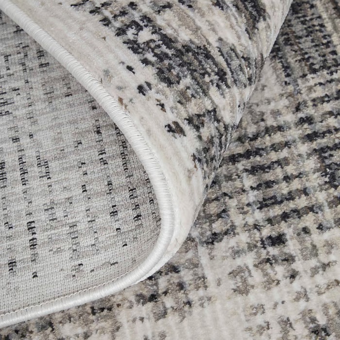 Contemporary Rugs & Transitional Rugs Sonora 39NYF Gray/Ivory Lt. Grey - Grey & Ivory - Beige Machine Made Rug