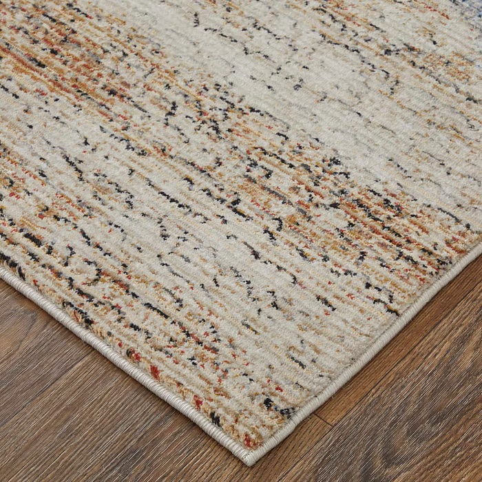 Contemporary Rugs & Transitional Rugs Sonora 39NWF Ivory/Blue Ivory - Beige & Lt. Blue - Blue Machine Made Rug