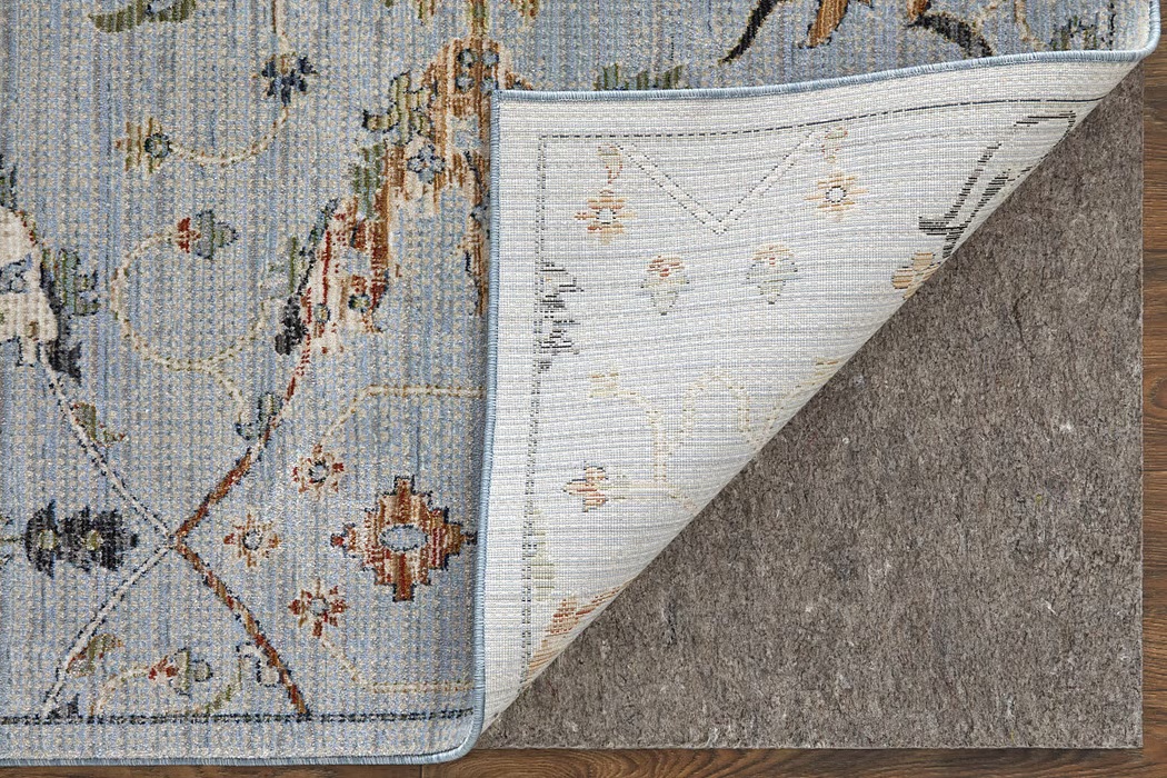 Oushak Rugs Melrose 39P4F Blue/Multi Lt. Blue - Blue & Multi Machine Made Rug