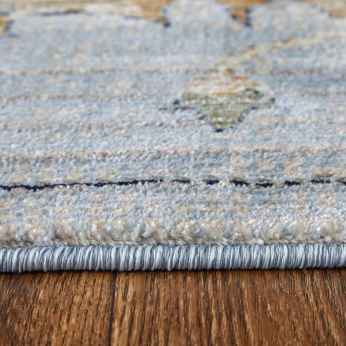 Oushak Rugs Melrose 39P4F Blue/Multi Lt. Blue - Blue & Multi Machine Made Rug
