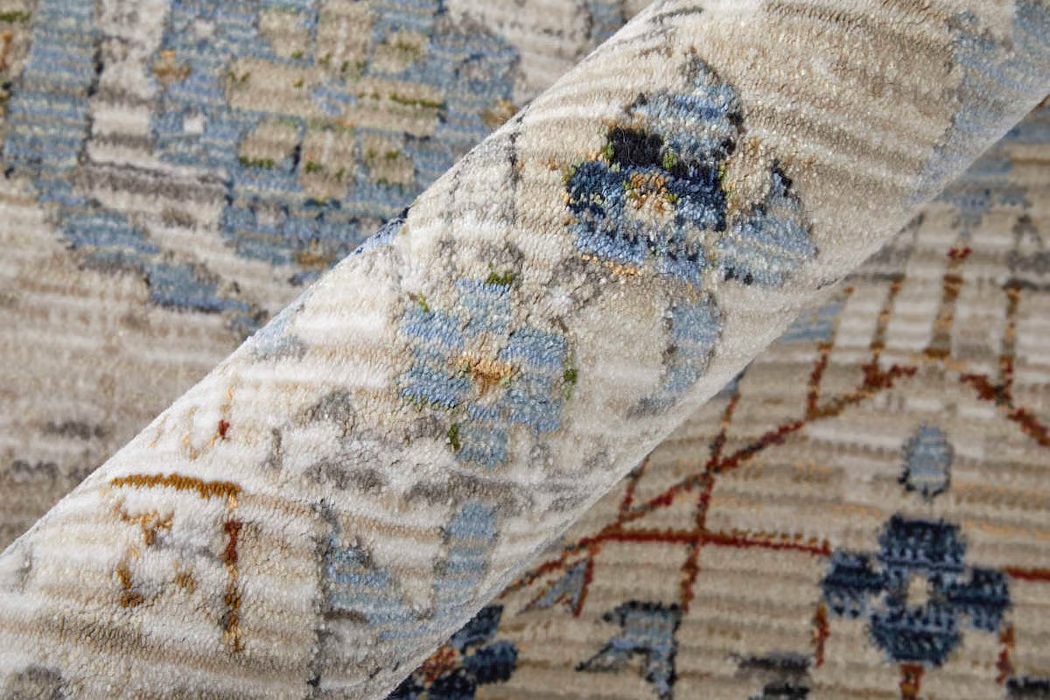 Oushak Rugs Melrose 39P5F Beige/Multi Ivory - Beige & Multi Machine Made Rug