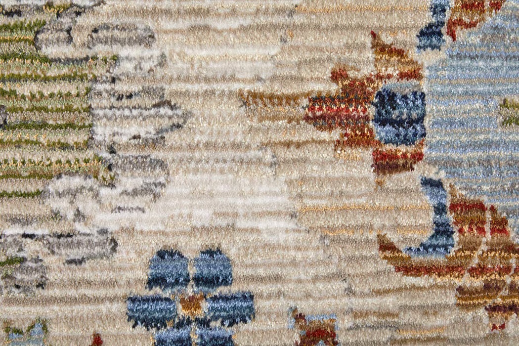 Oushak Rugs Melrose 39P5F Beige/Multi Ivory - Beige & Multi Machine Made Rug