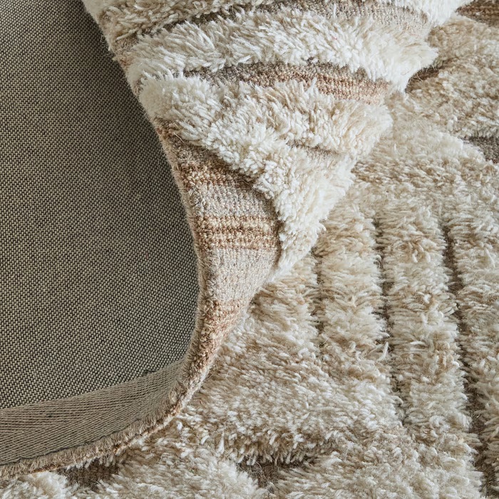 Casual Rugs & Solid Rugs Anica 8A97F Ivory/Beige Ivory - Beige Hand Tufted Rug