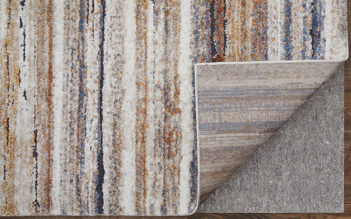 Contemporary Rugs & Transitional Rugs Gilmore 39MQF Ivory/Multi Ivory - Beige & Multi Machine Made Rug