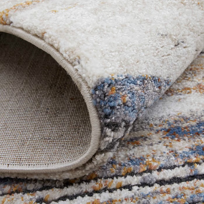Contemporary Rugs & Transitional Rugs Gilmore 39MQF Ivory/Multi Ivory - Beige & Multi Machine Made Rug
