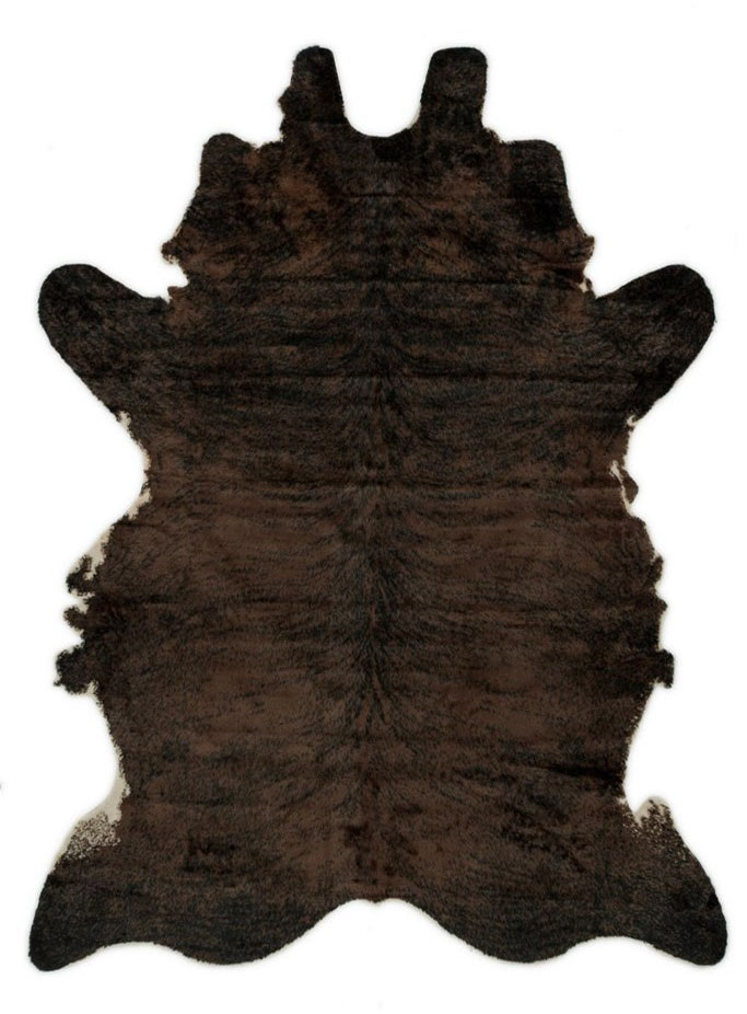Animal Print Rugs & Cow Hides GRAND CANYON GC-04 Lt. Brown - Chocolate & Ivory - Beige Machine Made Rug