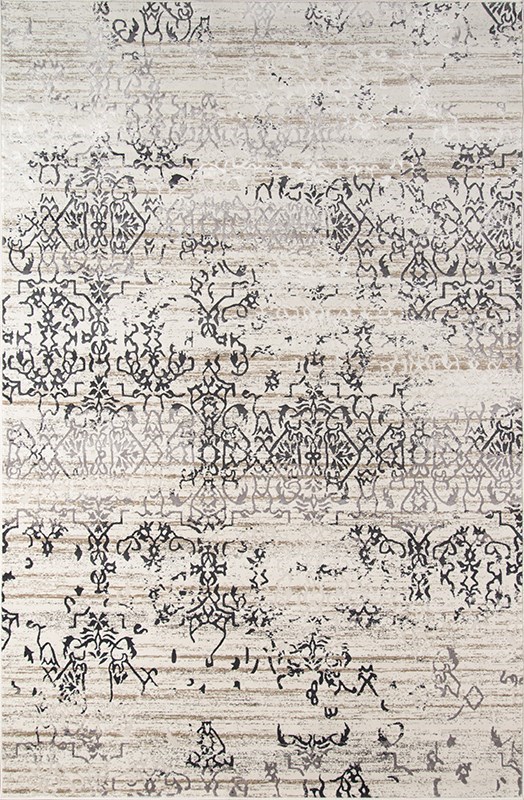 Transitional & Casual Rugs JULIET JU-04IVROY Ivory - Beige & Multi Machine Made Rug