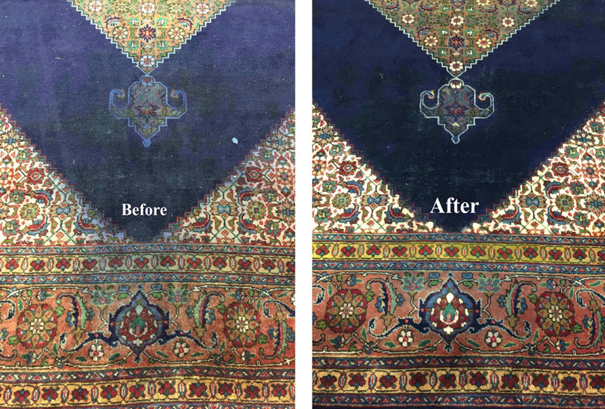 Rug Repair and Restoration - Rug Re-weaving at Oriental Designer Rugs